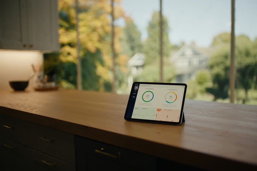 Tableau de bord de suivi de production affiché sur une tablette